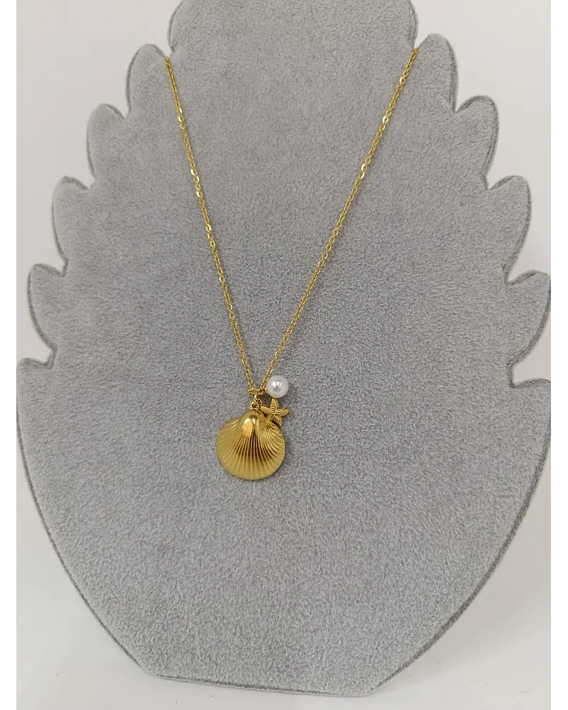 Collar de conchas