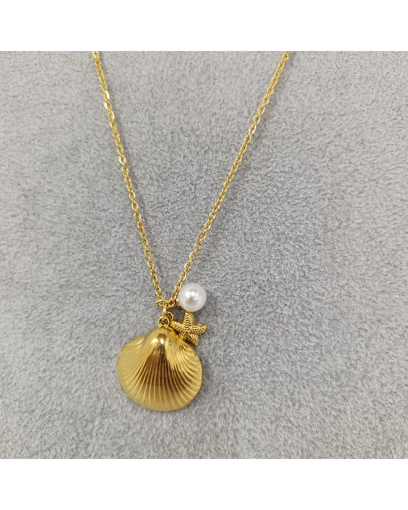 Collar de conchas
