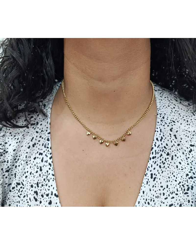 Collar Corazones