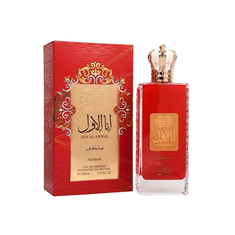 Perfume Árabe NUSUK Ana Al Awwal Red Eau De Parfum 100ml