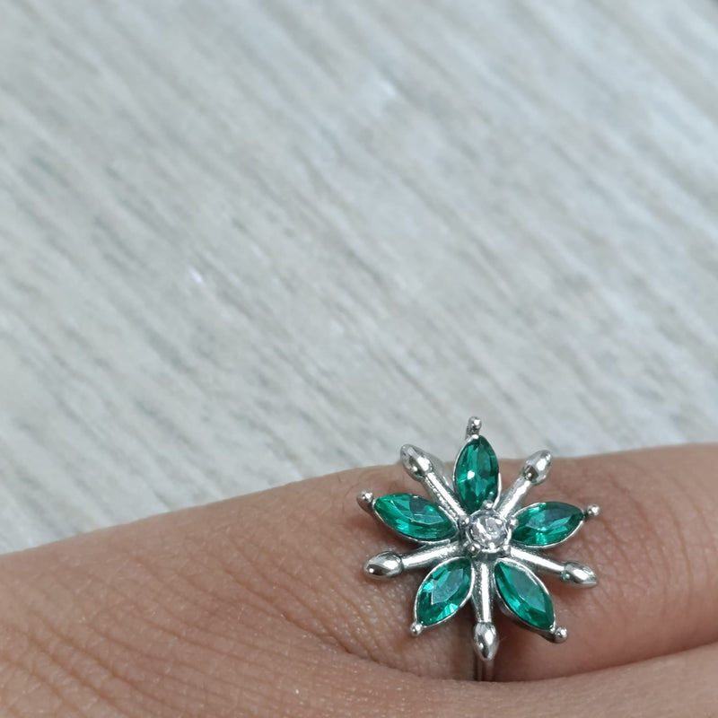 Anel Flor Ajustável