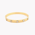 Pulsera corazones rígidos