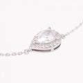 Pulsera Gota de Plata 925 - Transparente