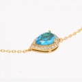 Pulsera Gota de Plata 925 - Azul
