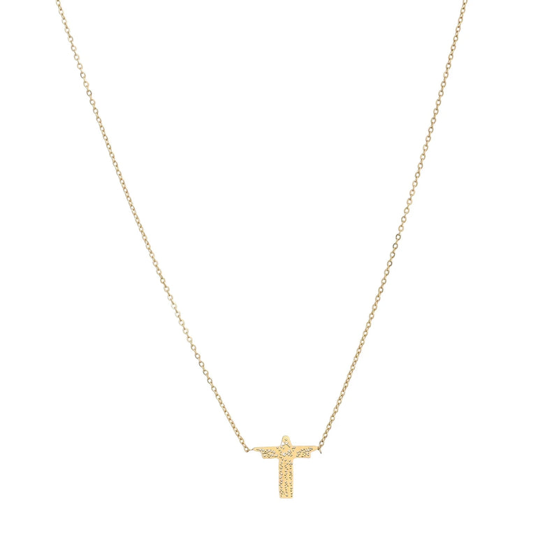 Colar Jesus Cristo em aço inoxidavel