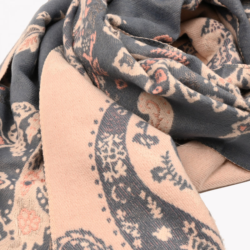 Cachecol floral retro