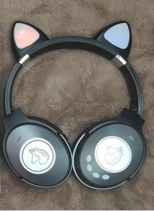 Fones Infantil Orelha de Gato
