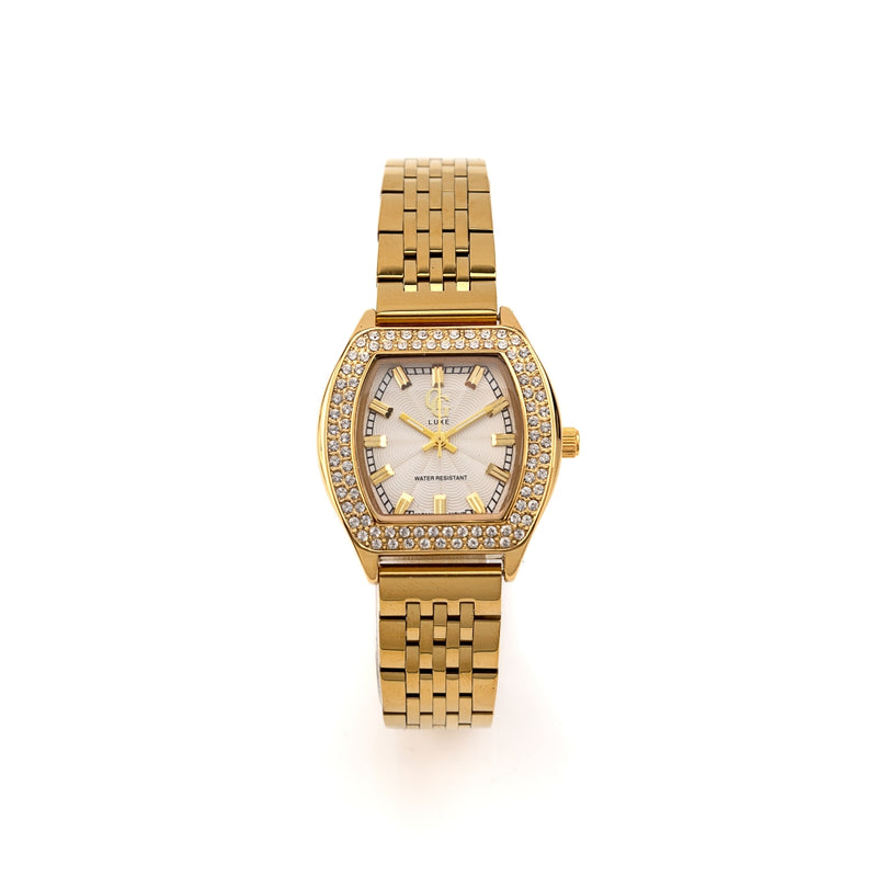 Reloj de Acero con Circonitas