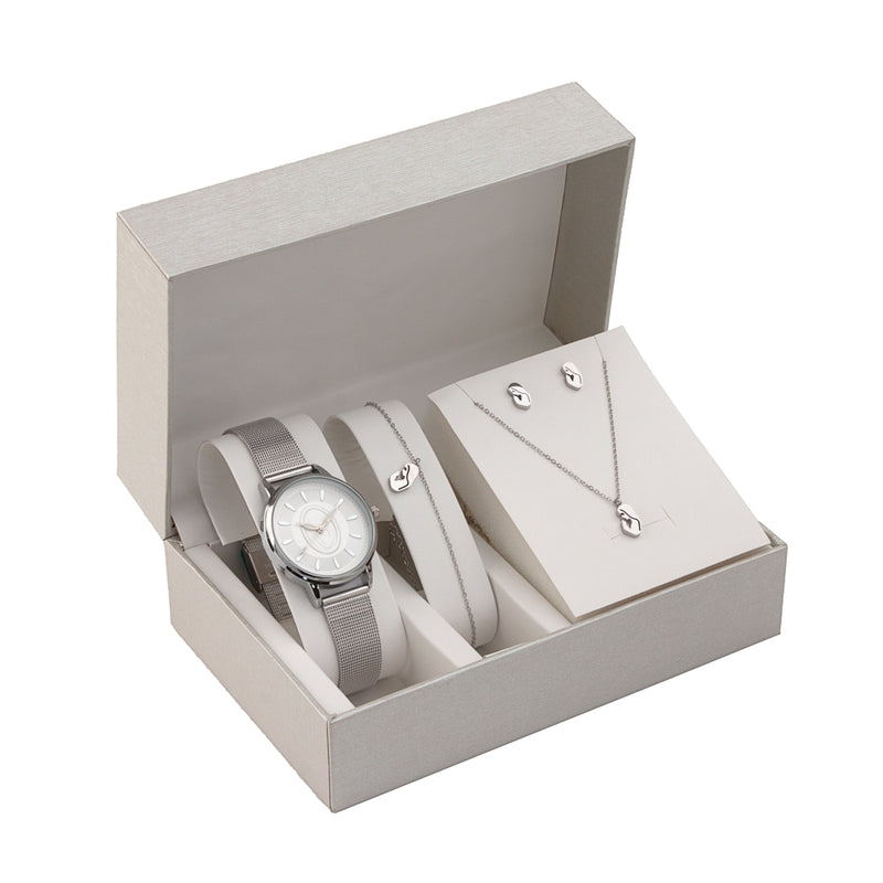 Conjunto Nuestra Señora - Reloj/Pulsera/Pendientes/Collar