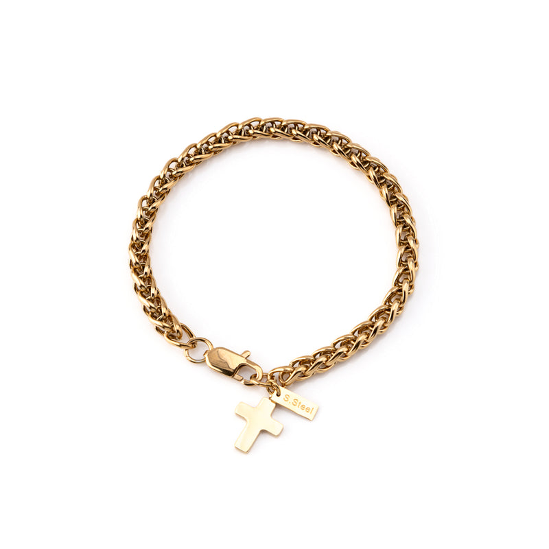 Pulseira Masculina em  Aço Inoxidável