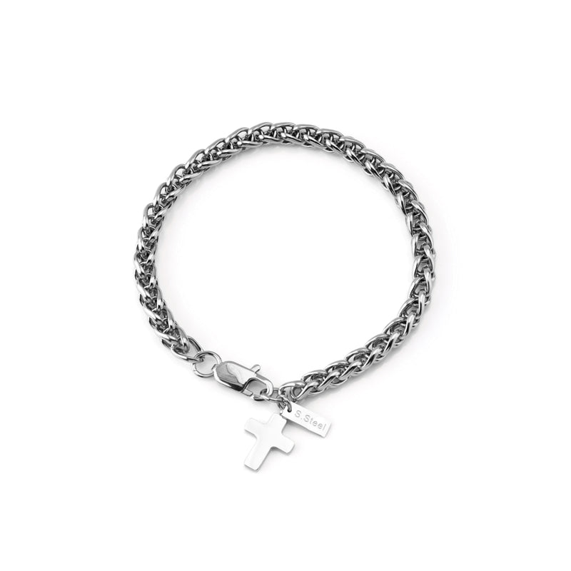 Pulseira Masculina em  Aço Inoxidável