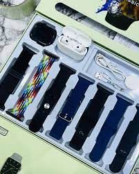 Relógio SmartWatch V17 Classic 10in1 Suit Smart Watch com Airpods