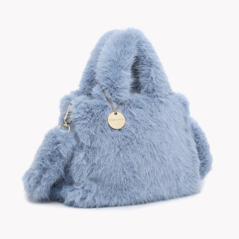 Bolsa crossbody estilo Tote em pêlo