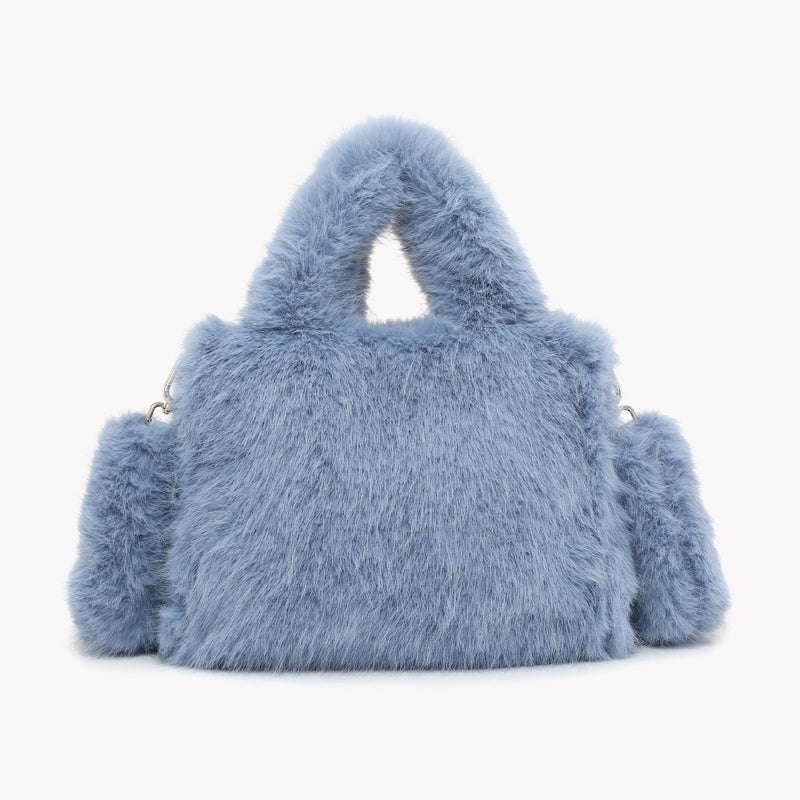 Bolsa crossbody estilo Tote em pêlo