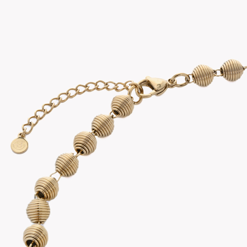 Colar Tradicional  Coração de Viana com Flor Banho de Ouro 18k