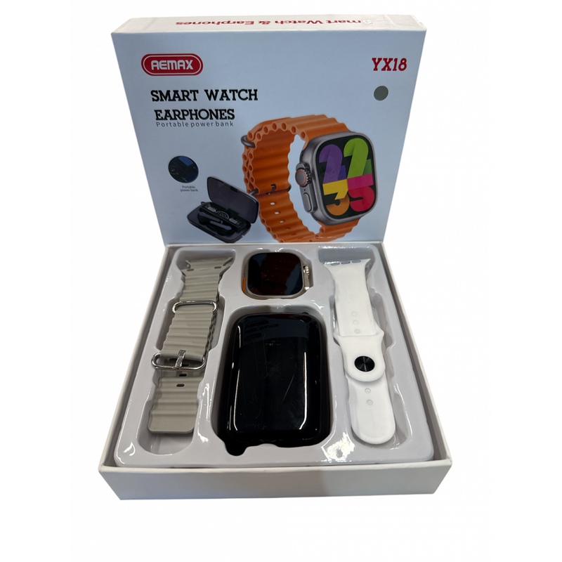 Kit  Relogio Smartwatch AEMAX YX18
